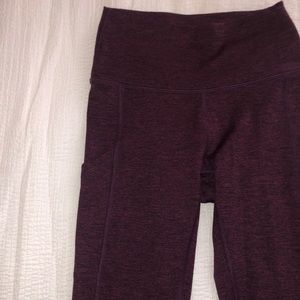 Maroon Aerie Leggings